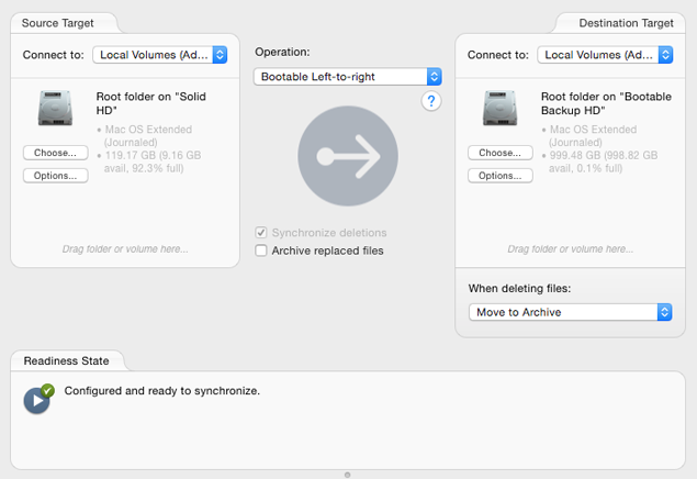 Mac Utility For Verifying That Original And Backup Drives Are Synchronized